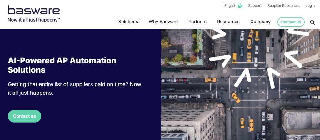Basware AI-powered AP automation solutions - invoice capture software