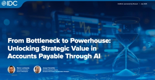 IDC InfoBrief - From Bottleneck to Powerhouse: Unlocking Strategic Value in Accounts Payable Through AI
