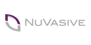 NuVasive logo centered