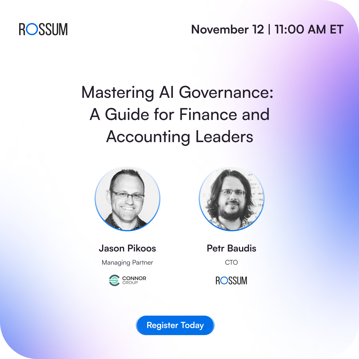 Rossum X Connor Group Square Rounded Corners