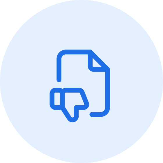 AP solutions - Poor and unreliable reporting icon
