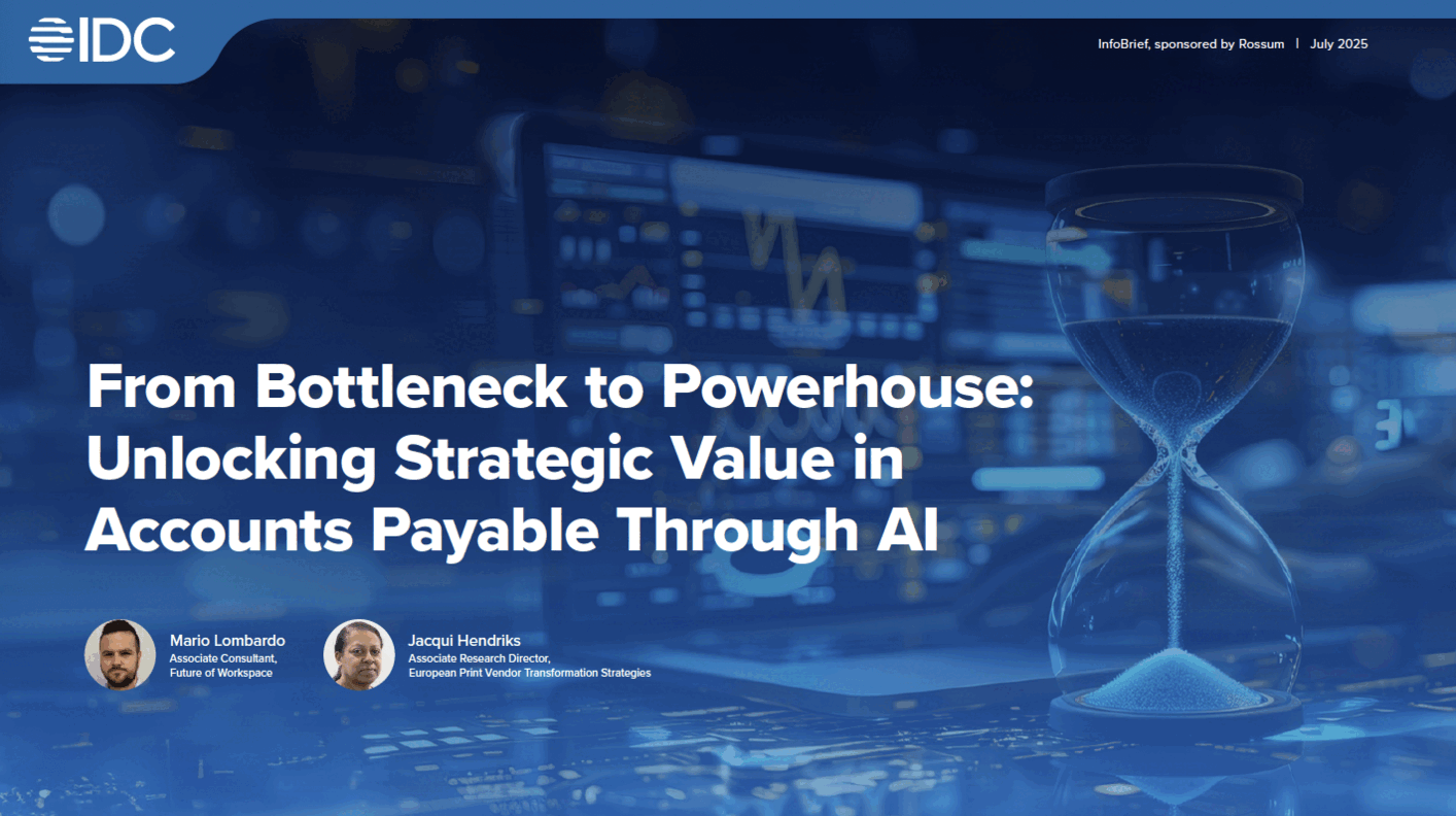 IDC infobrief on Rossum GIF