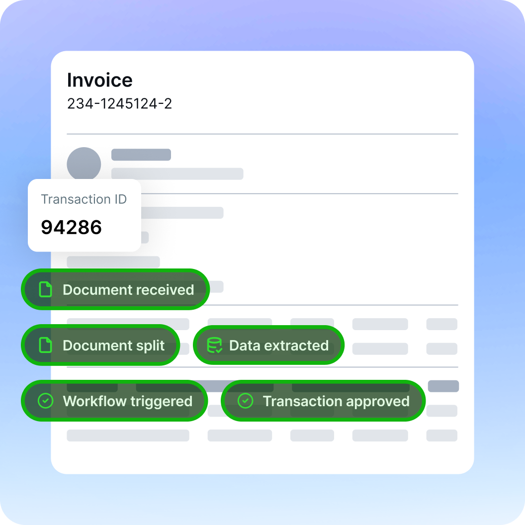 ensure compliance with full audit trails