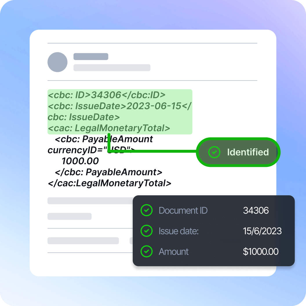 enter structured files into a single document stream