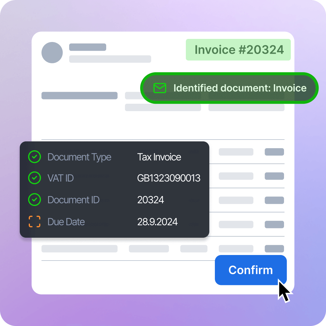 process unstructured documents with AI
