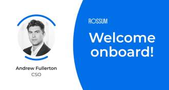 Andrew Fullerton joins Rossum as new Chief Sales Officer